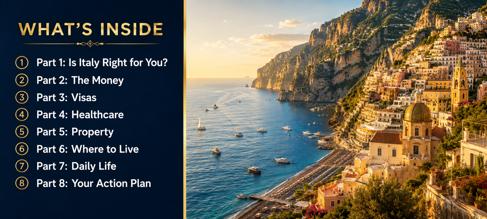 What does the Italy retirement blueprint include?