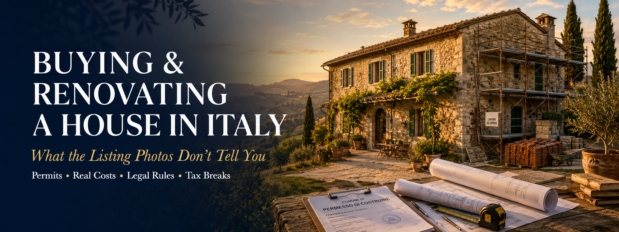 Buying & Renovating a House in Italy