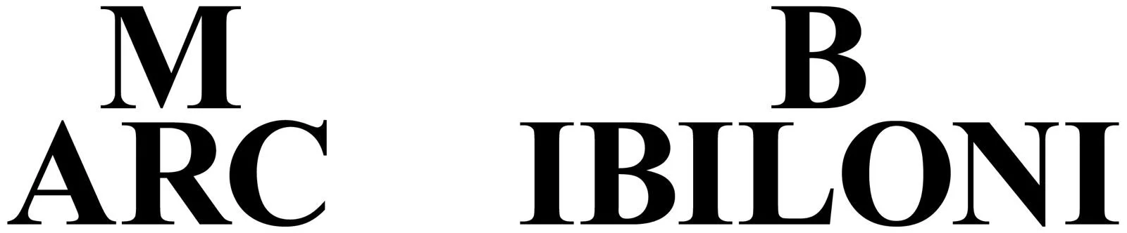 Logo de Galería Marc Bibiloni, colaboradora del proyecto Black Cat de NDN Gallery