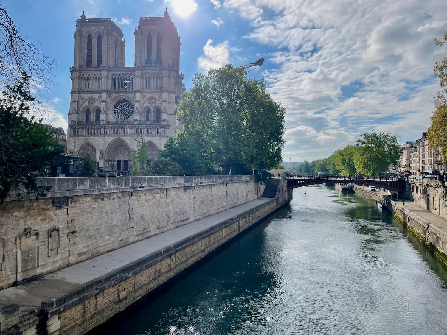 Notre Dame river view