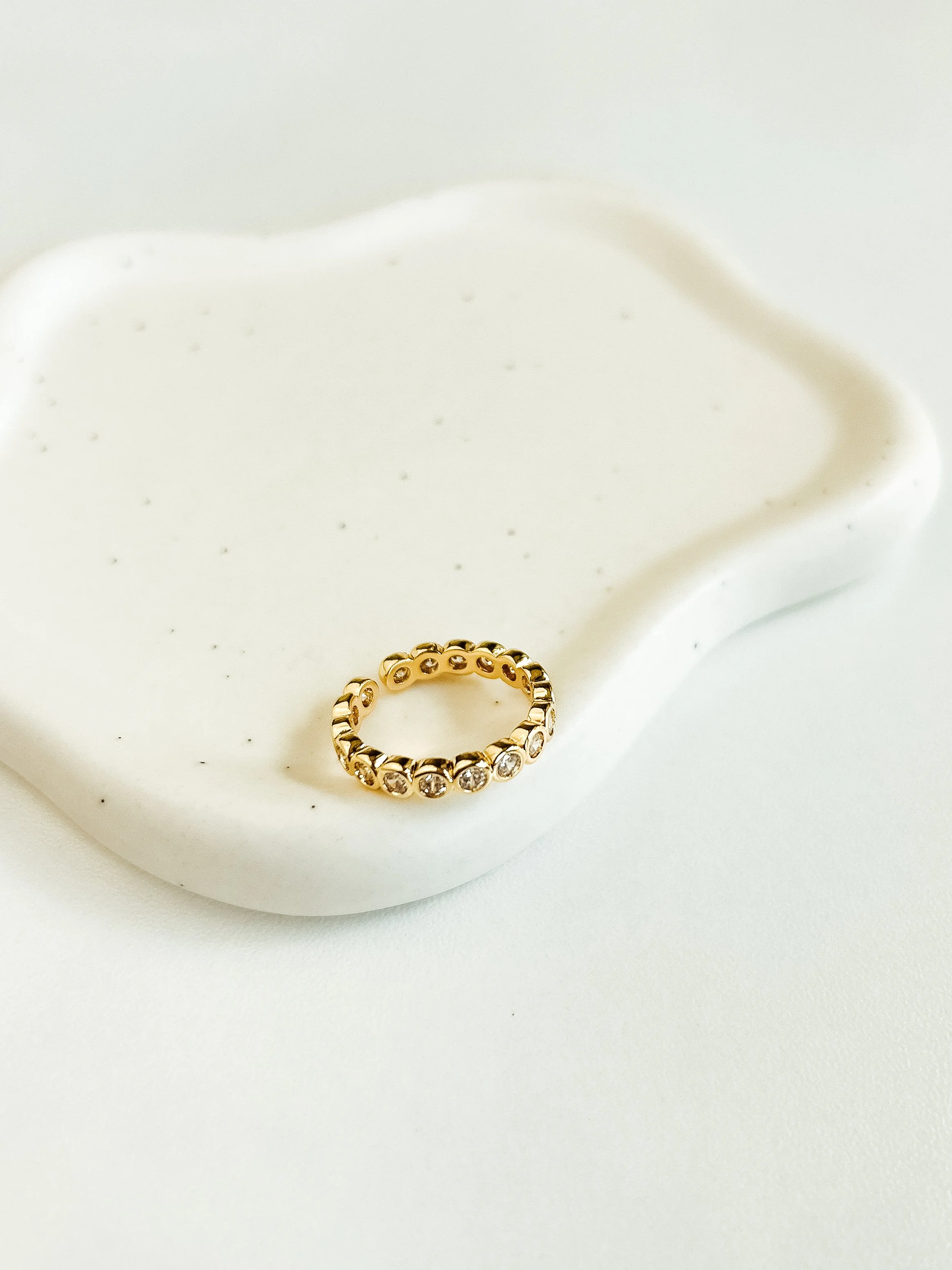 Rounded CZ Ring