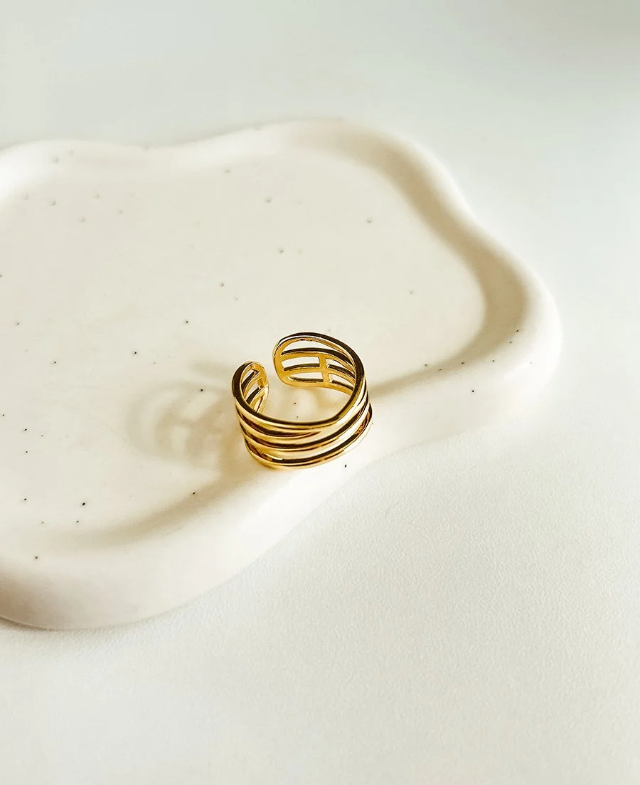 Triple Band Stackable Ring