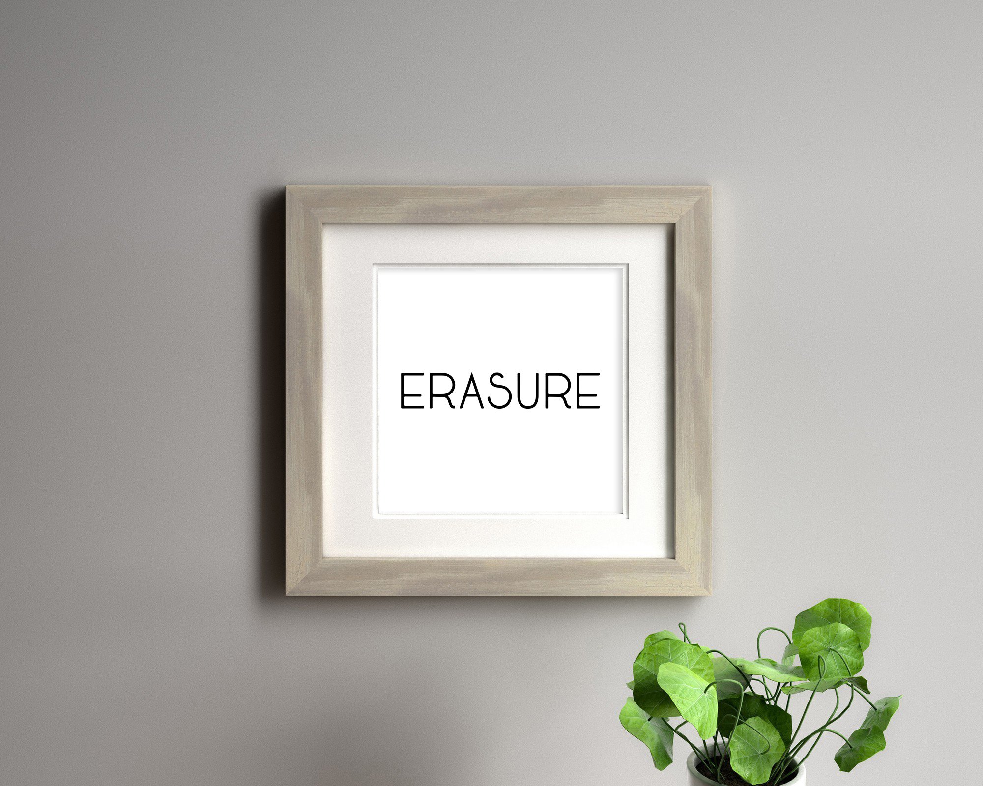 Decal Kit: Erasure Band Name, The Neon inspired