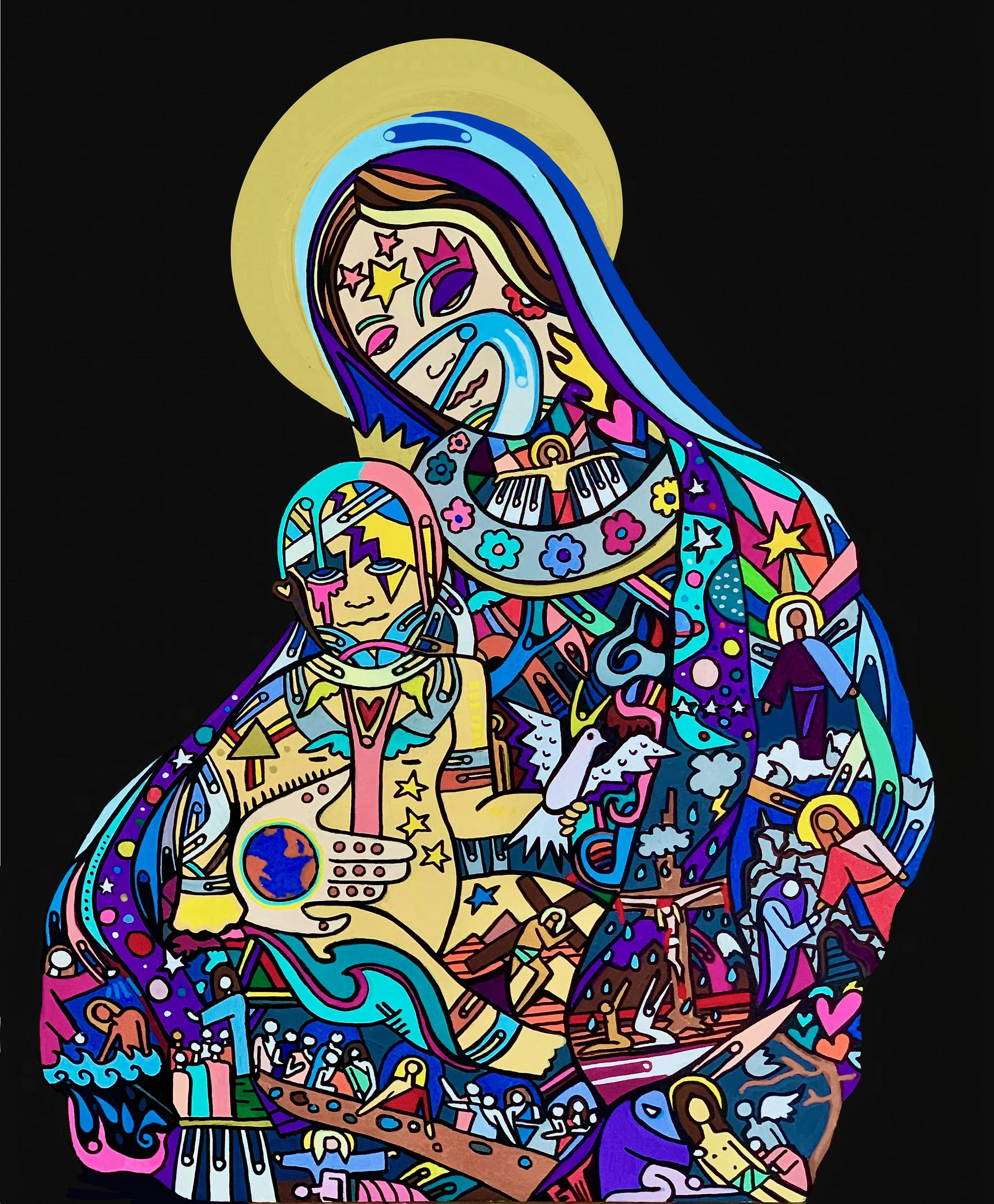 Di-vine print
