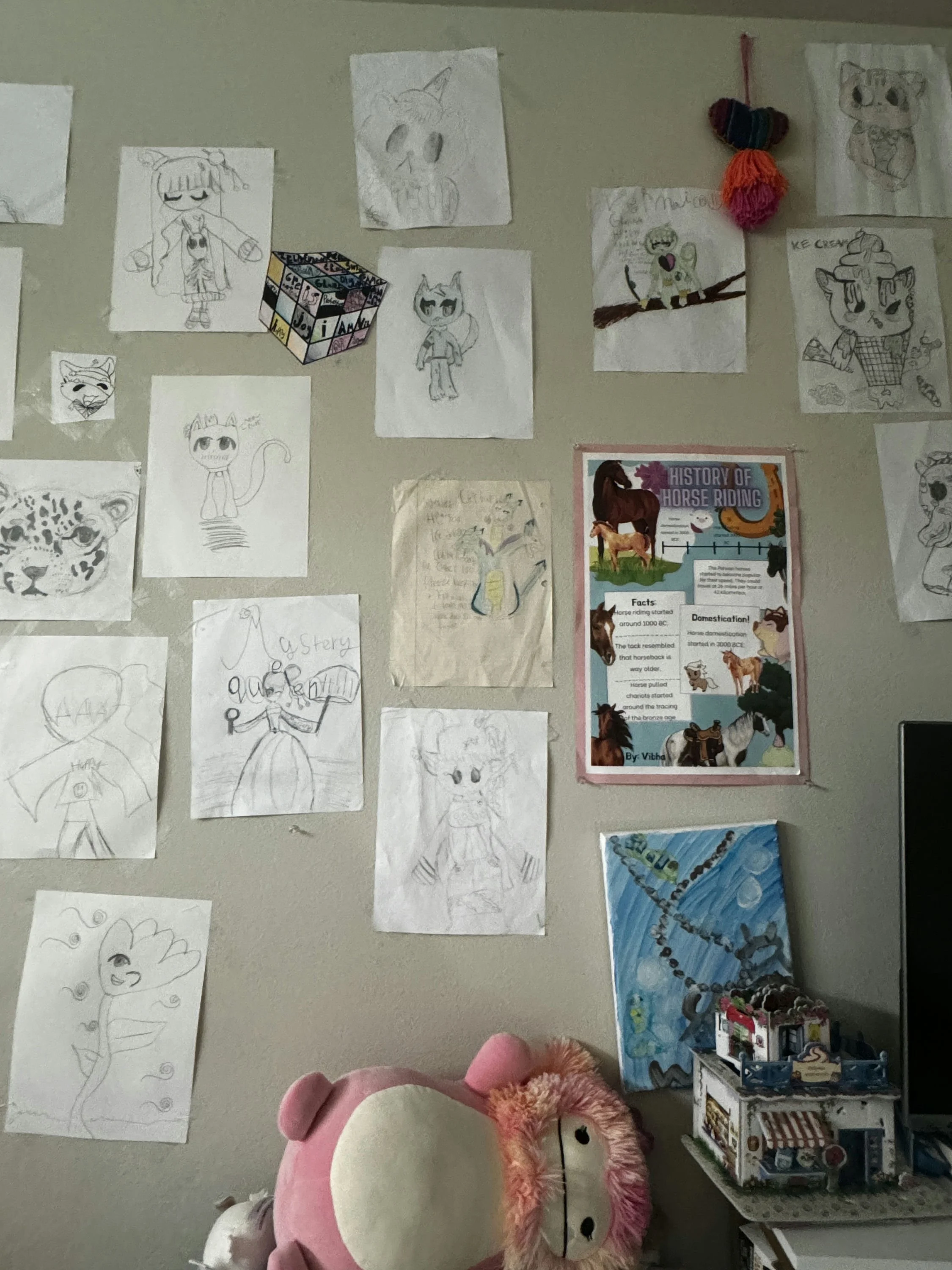 Vibha's Drawings and Artwork