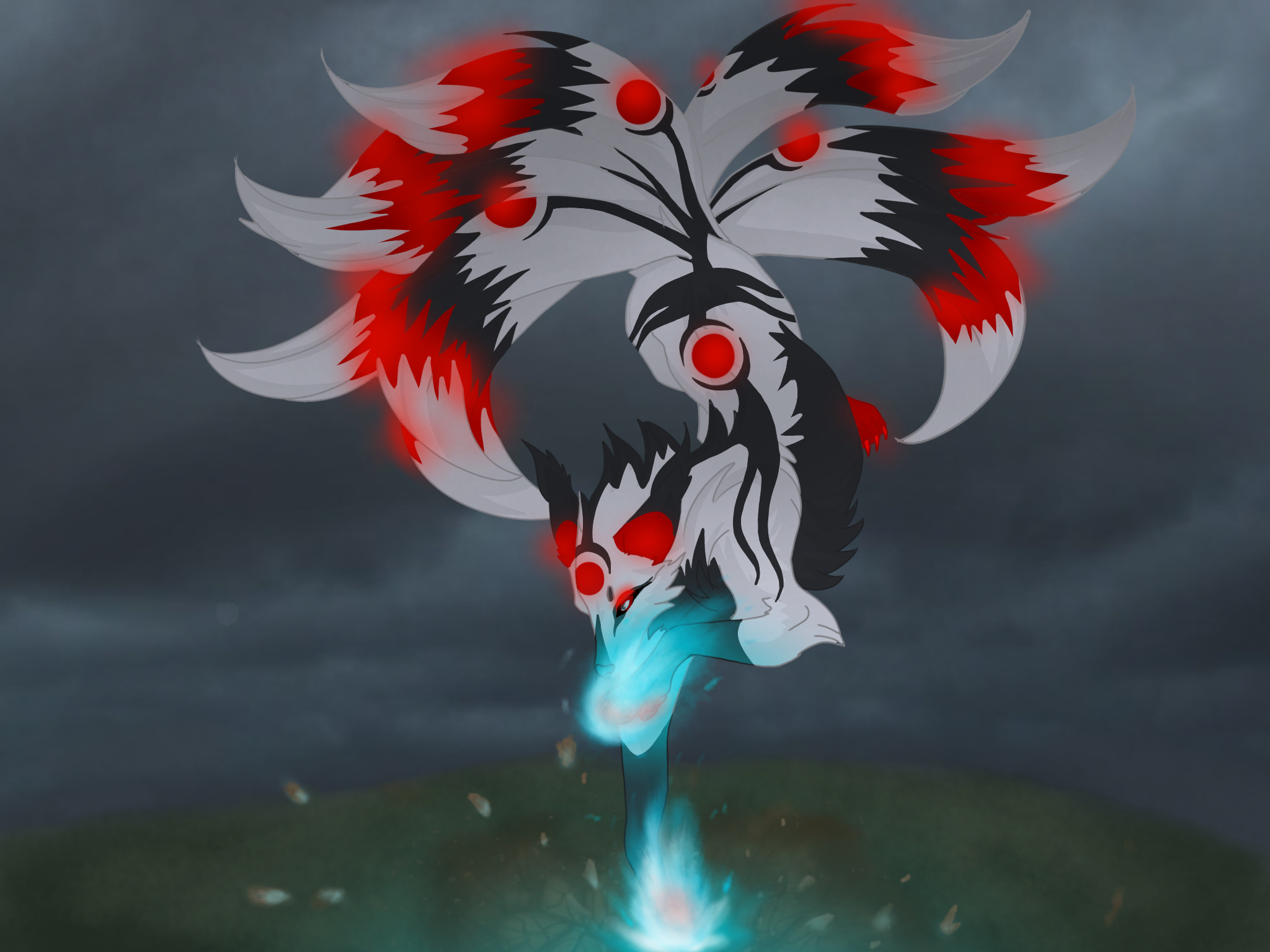 Akame Fox's art