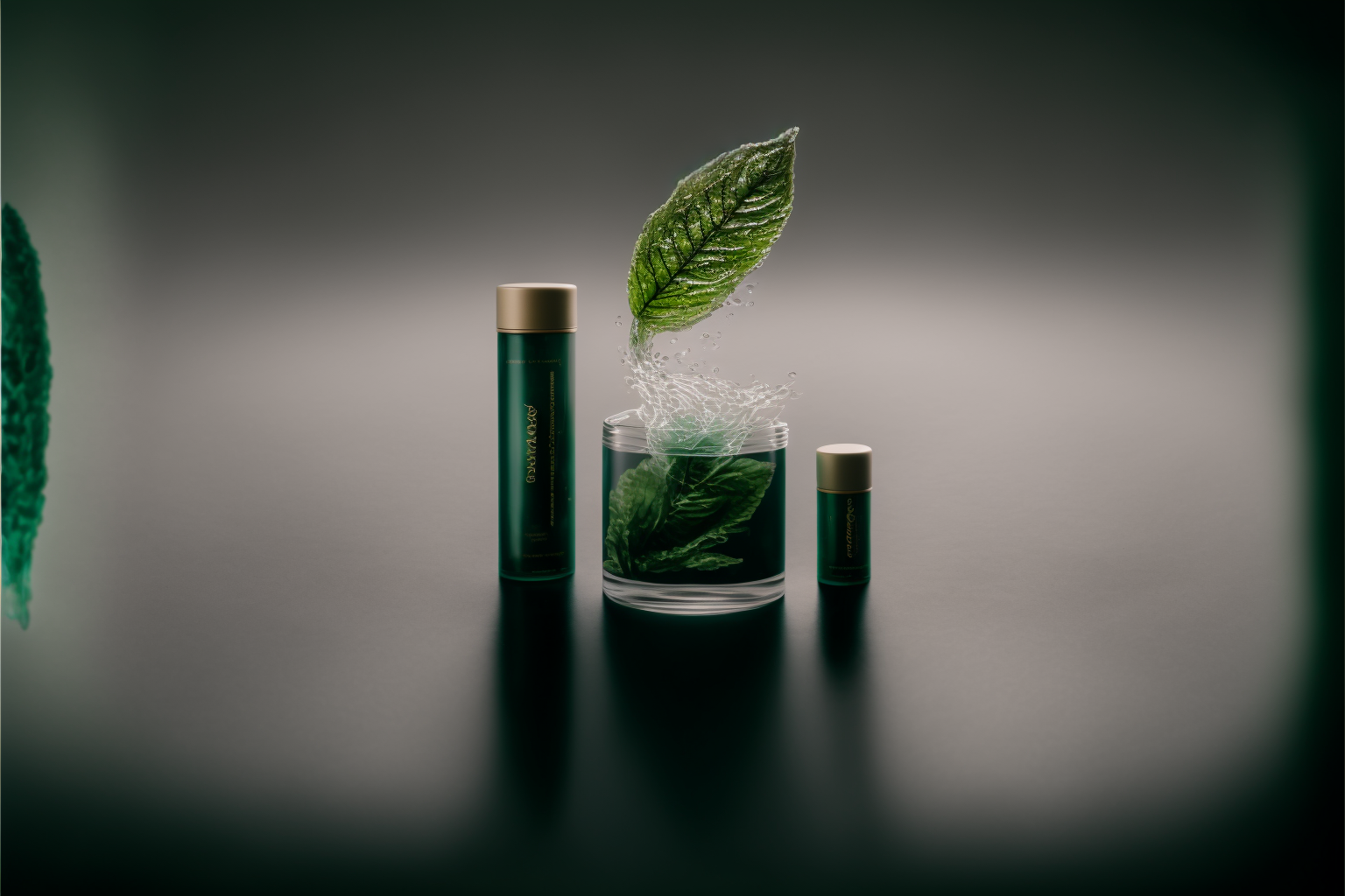 JojoFrank_mint_leaves_leaves_floating_zero_gravity_extraordinar_727daa9c-fea7-4500-9b95-c1dff8ac3135.png