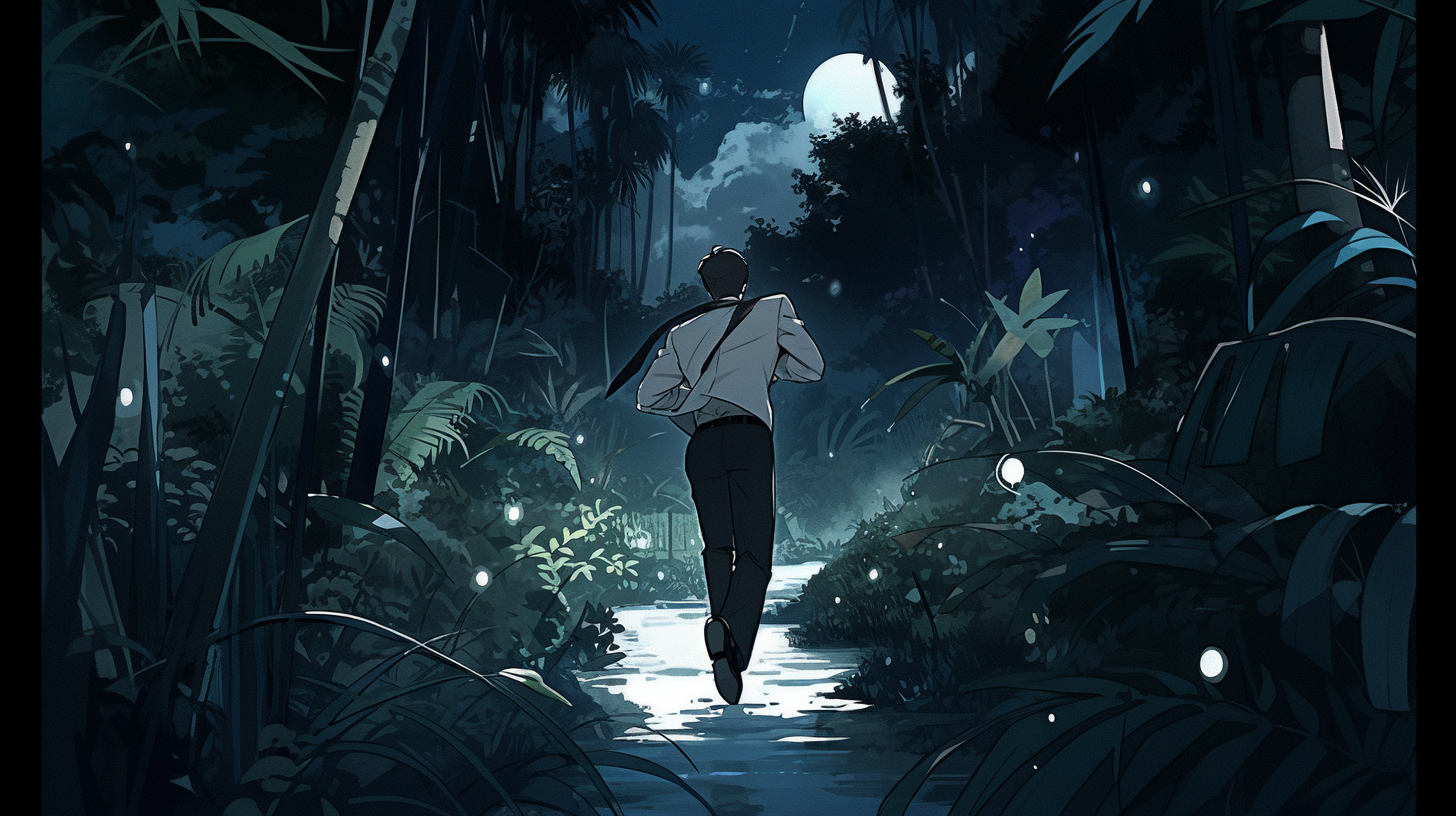 JojoFrank_terrified_young_businessman_running_in_a_tropical_par_9df8e21b-4e43-4b78-b969-8794b61c2329.PNG