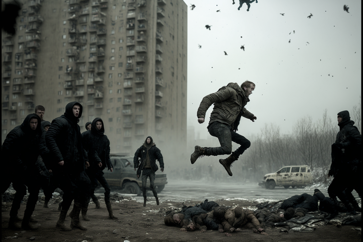 JojoFrank_action_sequence_action_scene_teenage_gang_flying_thro_1d0f0a09-ad95-4ab1-bcf3-d5177efdead8.PNG