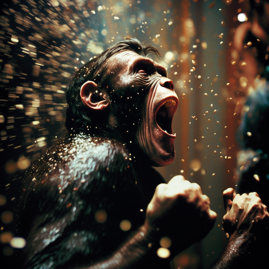 JojoFrank_photograph_studio_54_chimpanzee_screaming_in_a_fight__7afb7af8-e4ba-478f-b196-54fedd79f1ab.png