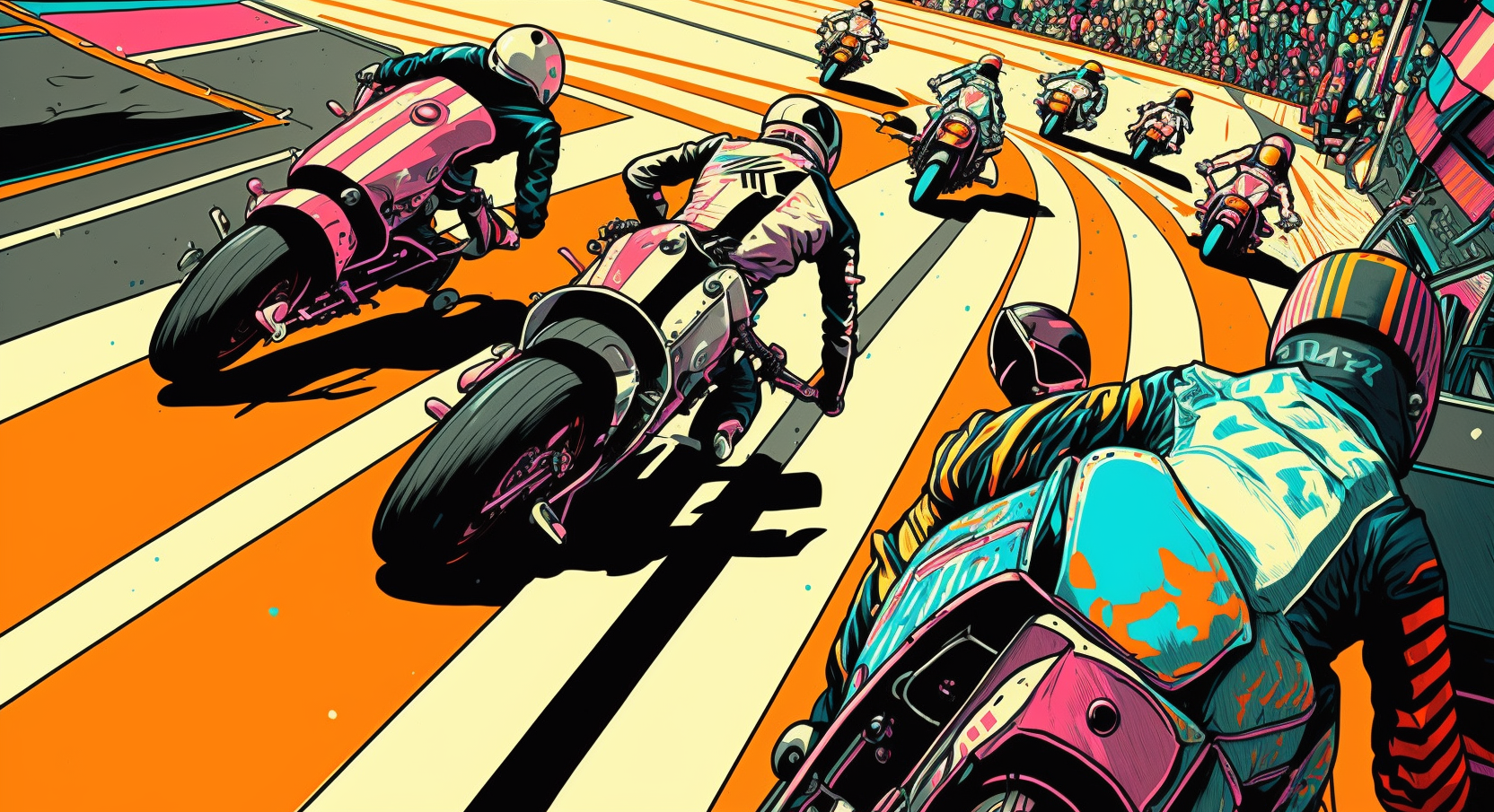JojoFrank_finish_line_checkered_flag_futuristic_motorcycles_rac_343e5f8e-e737-4ef1-b0db-9bbe0fb38882.png