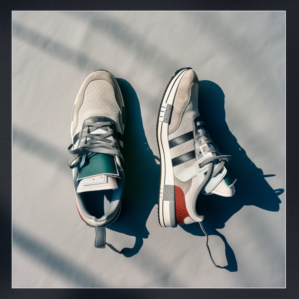 JojoFrank_two_shoes_desaturated_color_linear_composition_aerial_69b5b230-8be3-4be7-b889-ebd84778b7fa.png