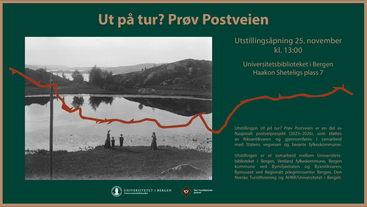 Ut på tur? Prøv Postvegen!