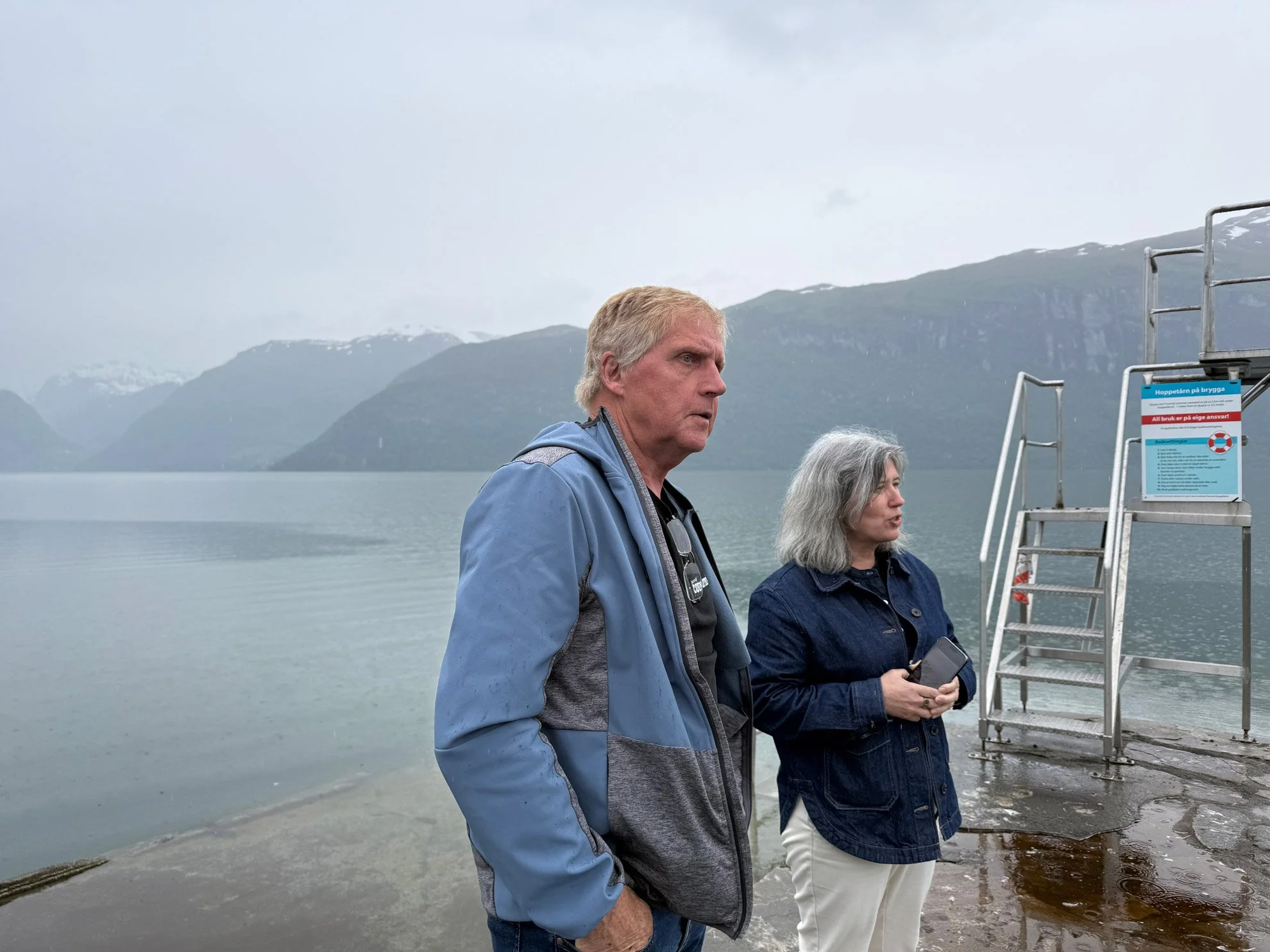 Båtrute på Breimsvatnet
