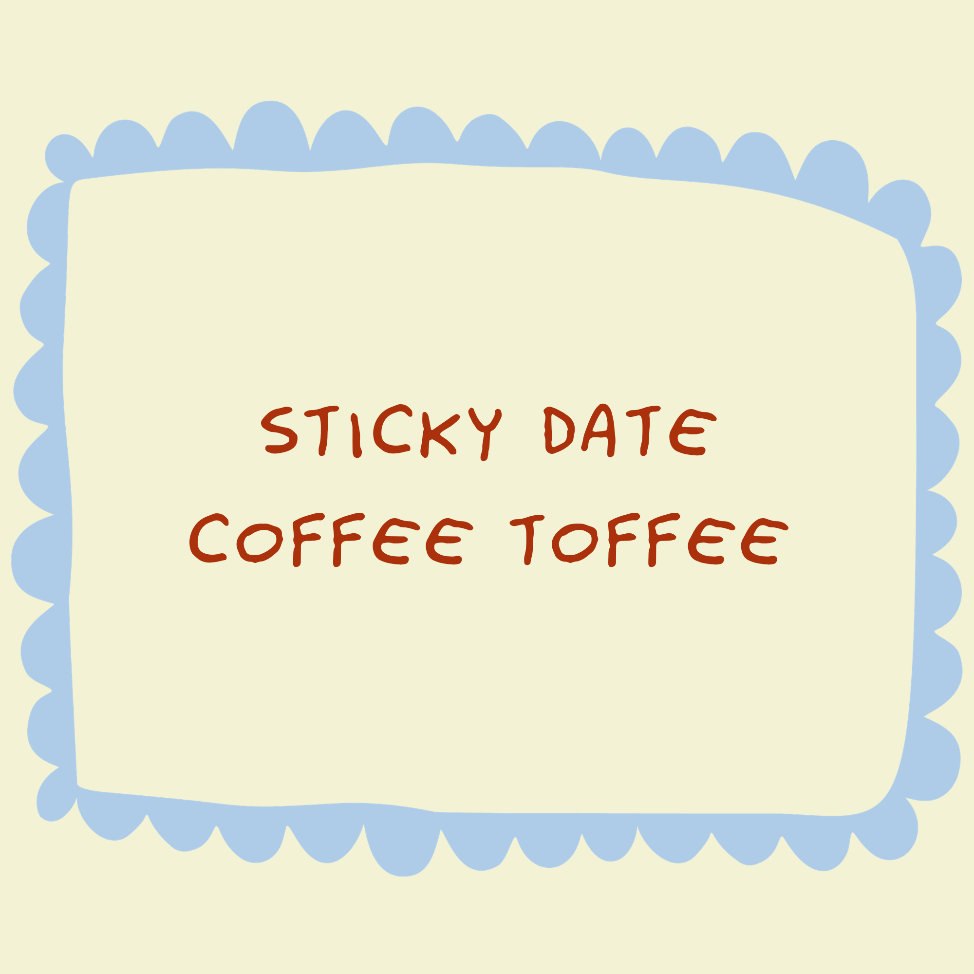 STICKY DATE COFFEE TOFFEE: Single