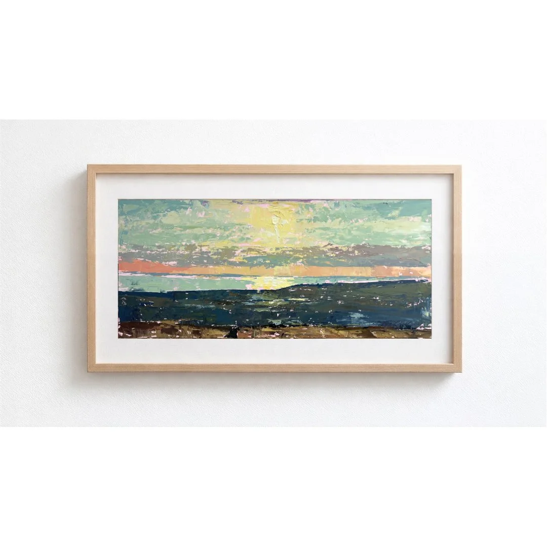 January Sun - Last Light, Open Sea