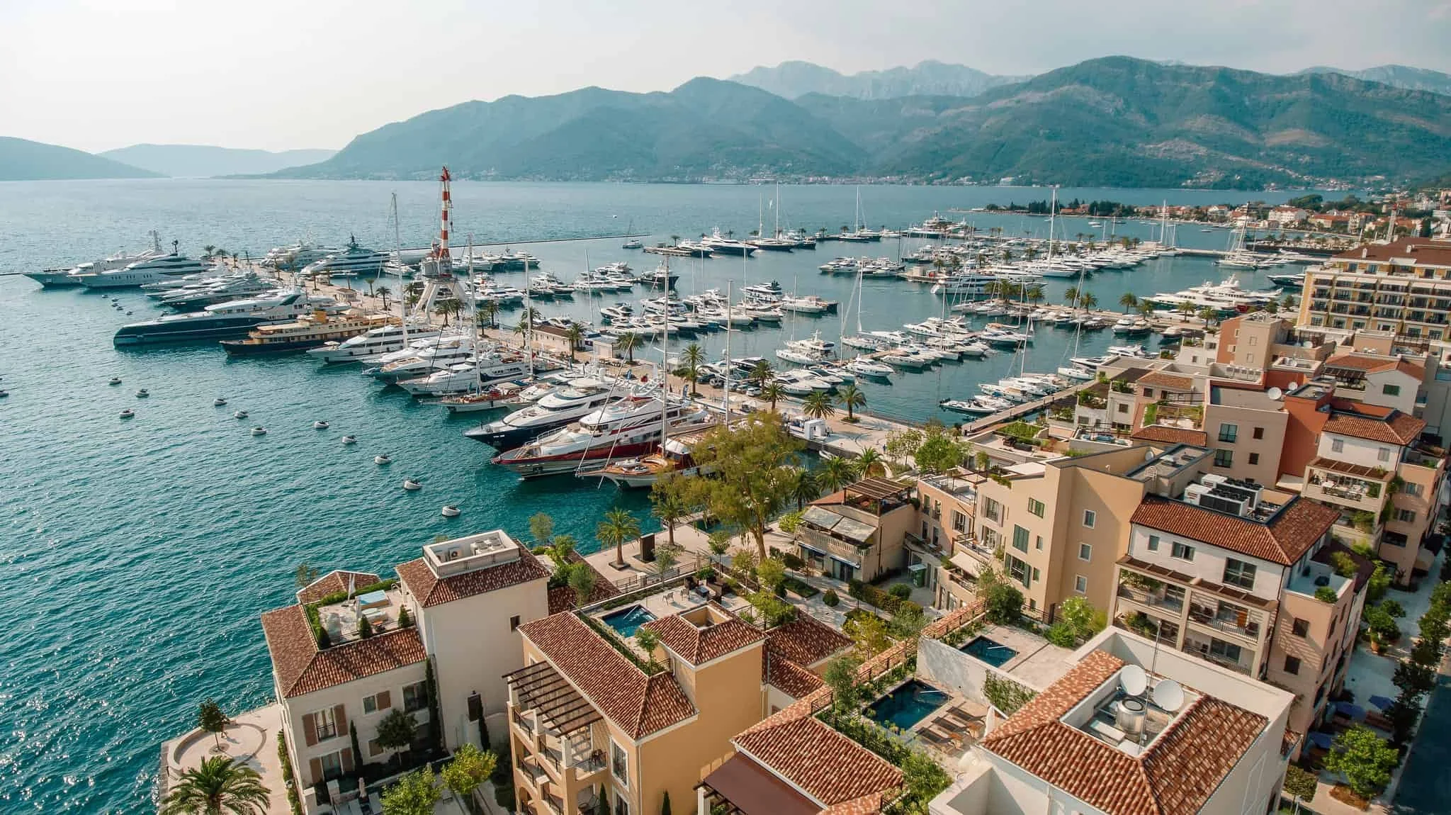 Porto Montenegro, superyacht marina village, mixed-use development, Oliver Corlette