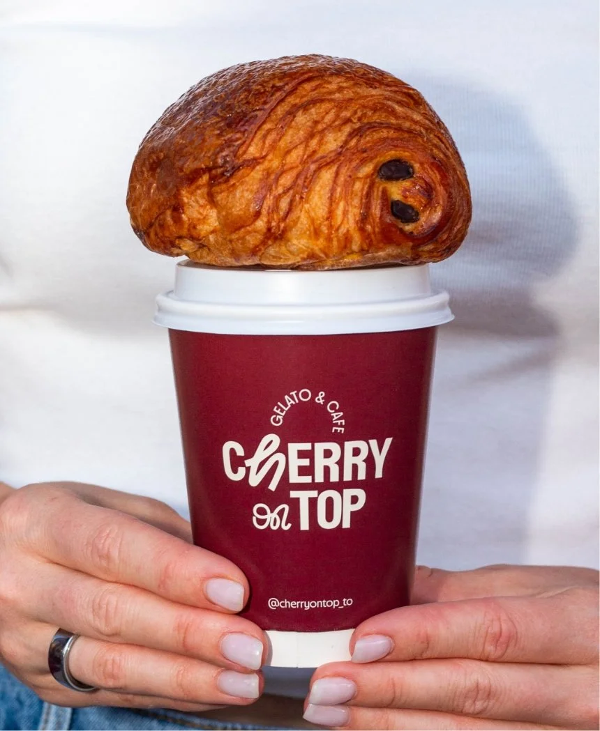 Croissant and Coffee from Cherry on Top