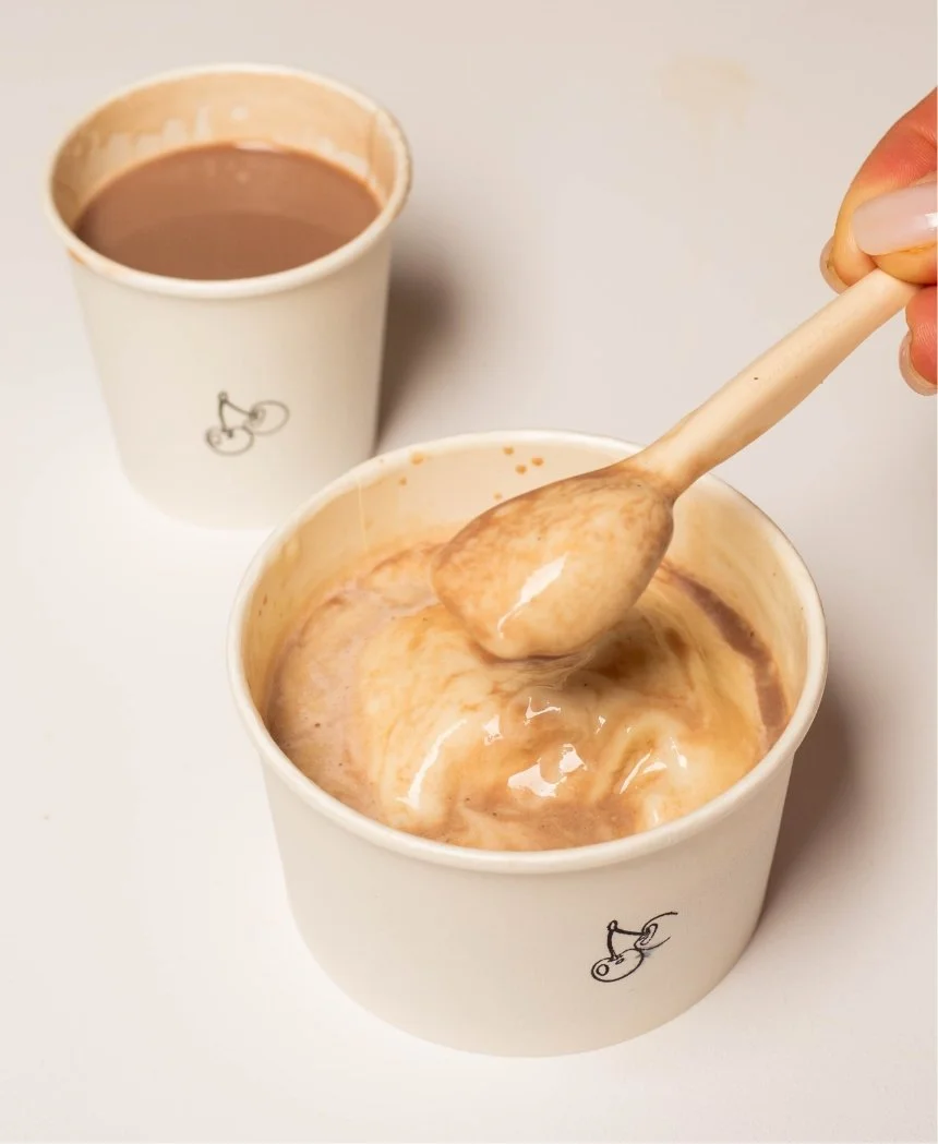 Hot Chocolate Affogato from Cherry on Top