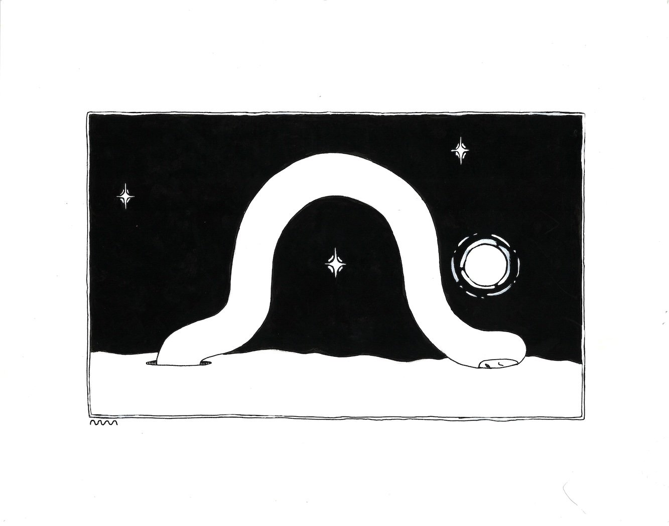 falling-short-psychedelic-worm-drawing-glowwormm-rae-hofstedt.jpeg