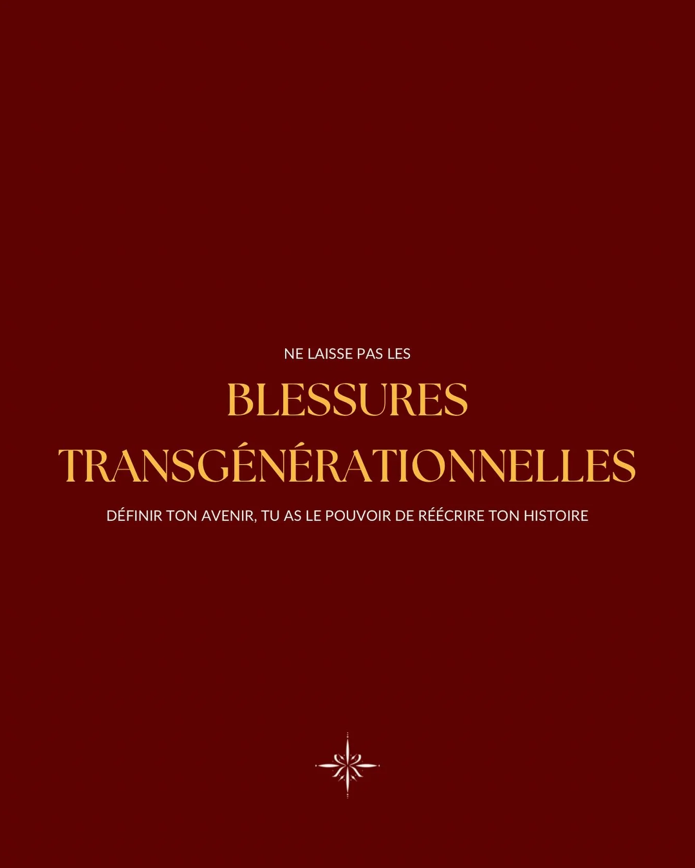 ✨ Trop souvent, nous portons le poids des douleurs de nos anc&ecirc;tres sans m&ecirc;me le savoir. Ces blessures invisibles fa&ccedil;onnent nos relations, nos choix, et notre bien-&ecirc;tre. Mais il est essentiel de comprendre que ces sch&eacute;m