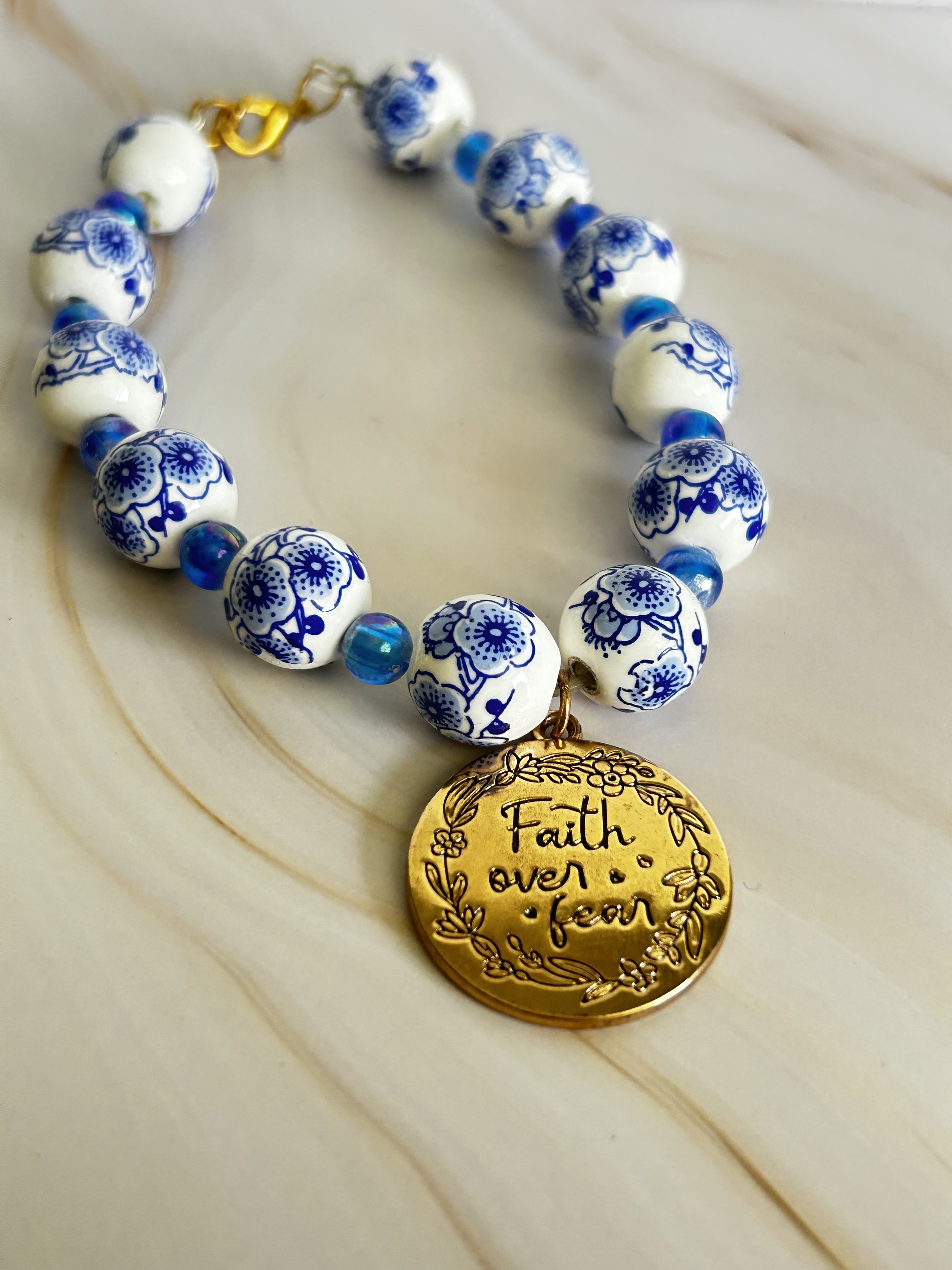 Faith Over Fear Bracelet