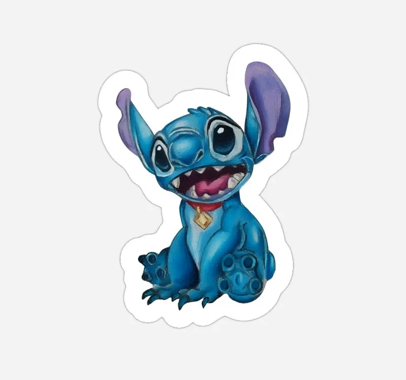 Vibrant Whimsical Character Stickers