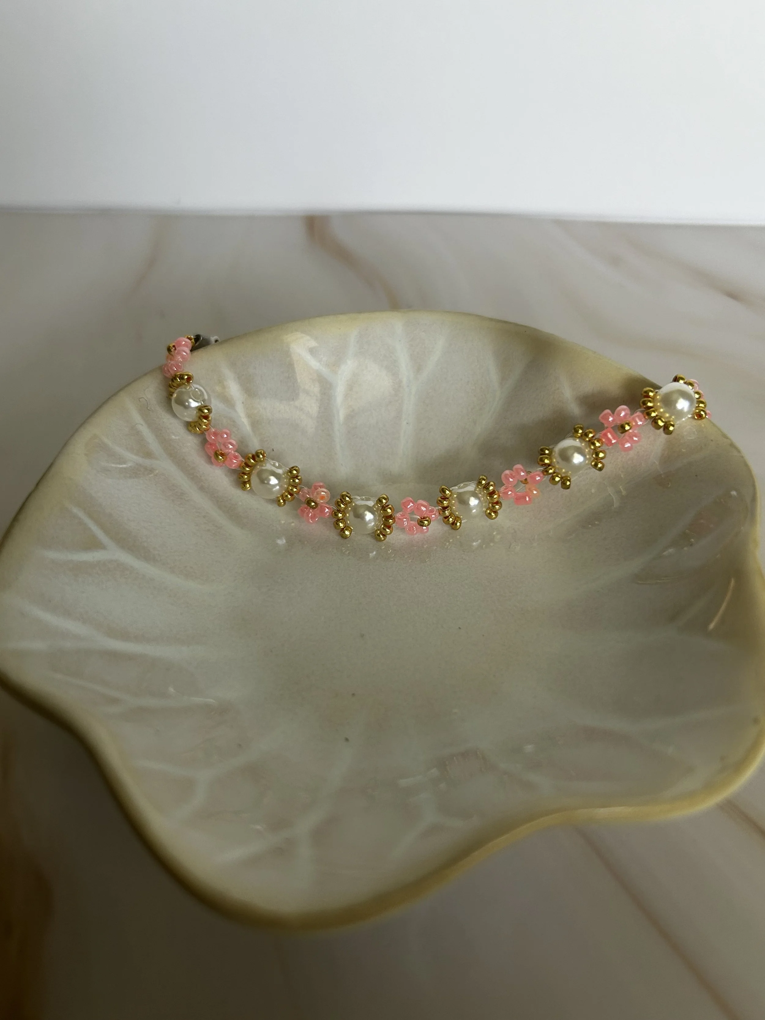 Crystal Bracelet with Czech Beads