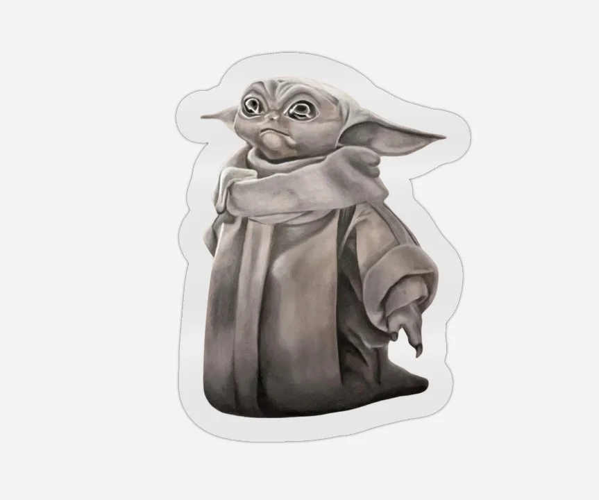 Baby Yoda Stickers