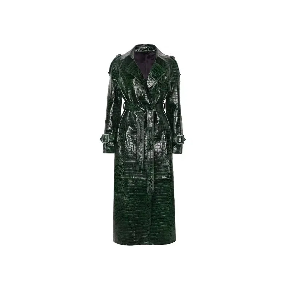 Thea Leather Coat