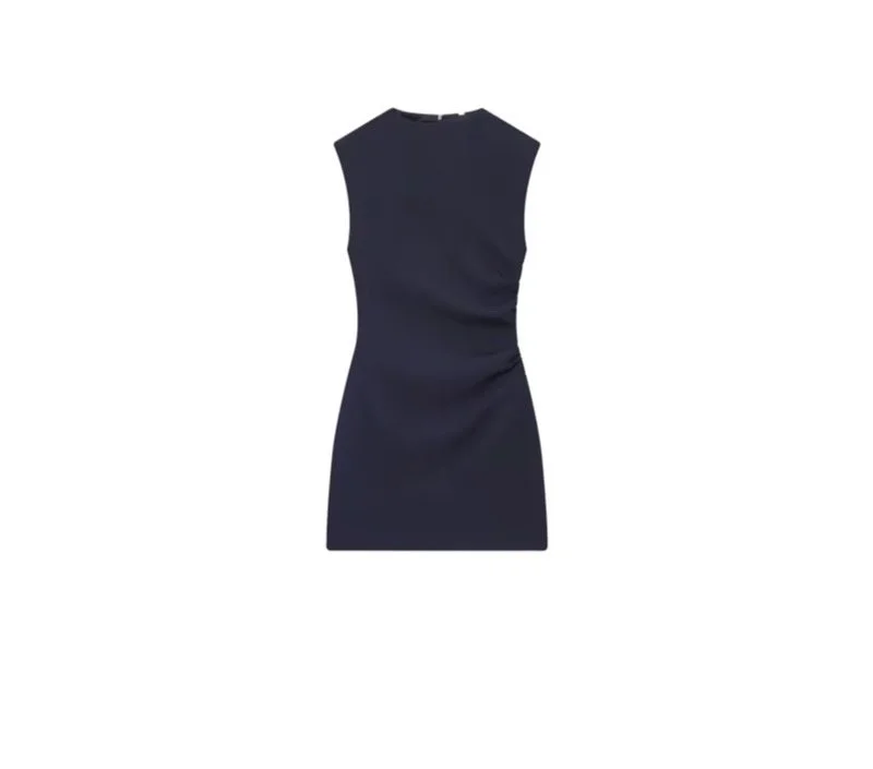 Ruched Mini Dress