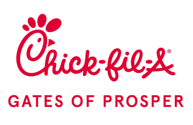 Chick-fil-A logo with the text 'Gates of Prosper' underneath.