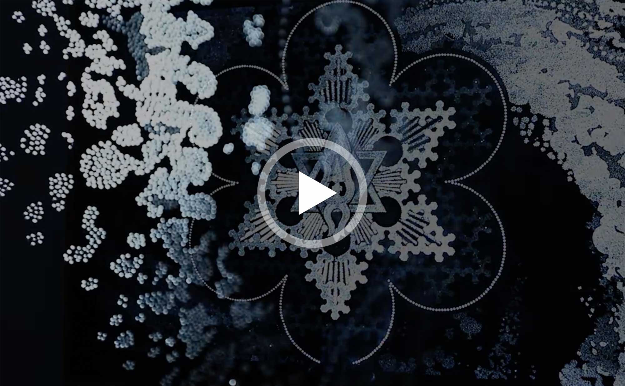 Introduction to the Seven Symbols of Atlantis, presenting seven original sacred geometry symbols developed by contemporary artist Patrick Hüttlinger.