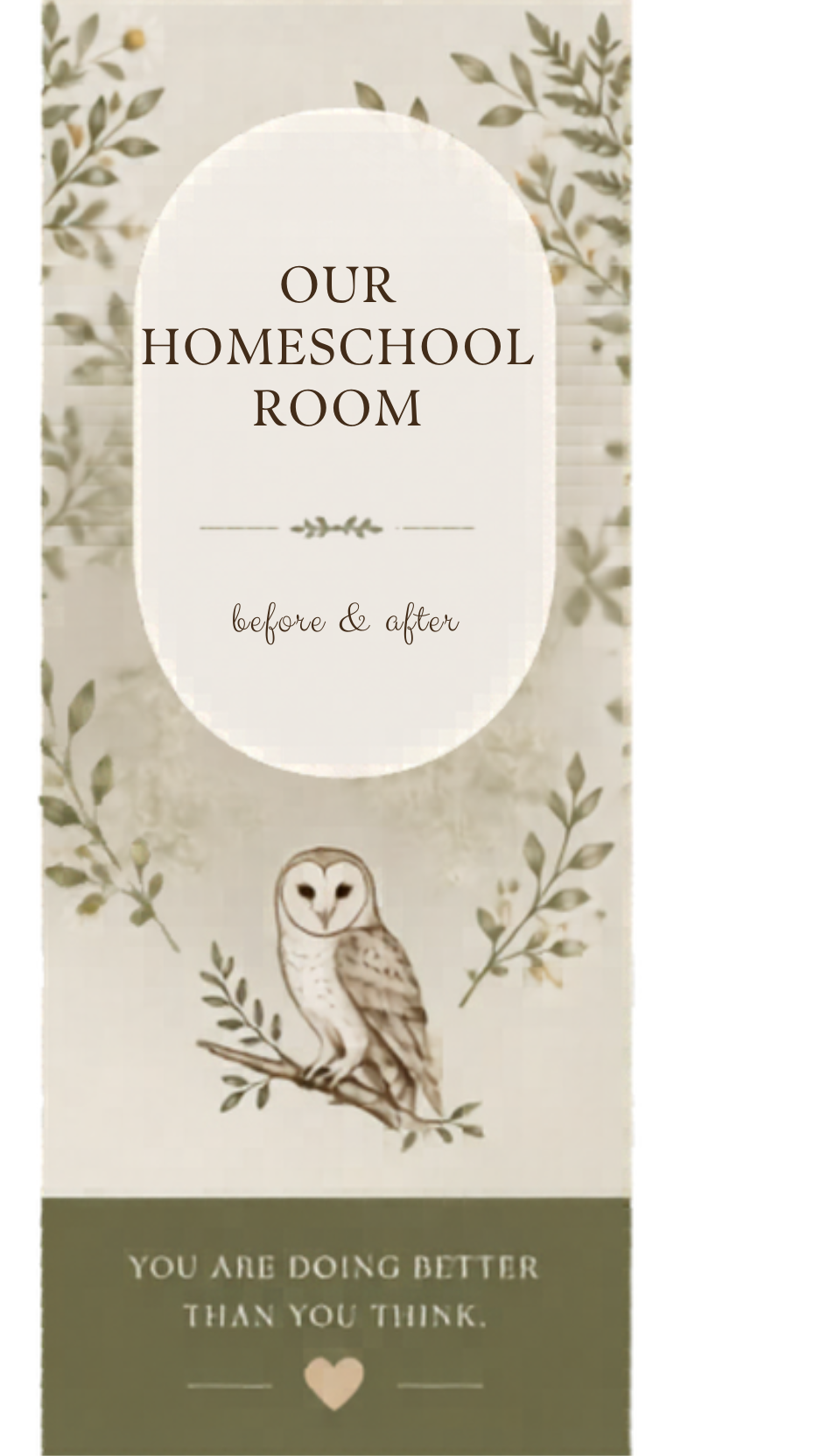 Homeschool Room Over the Years