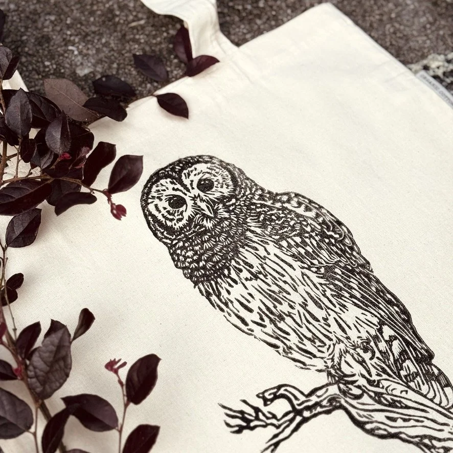 Barred Owl Tote