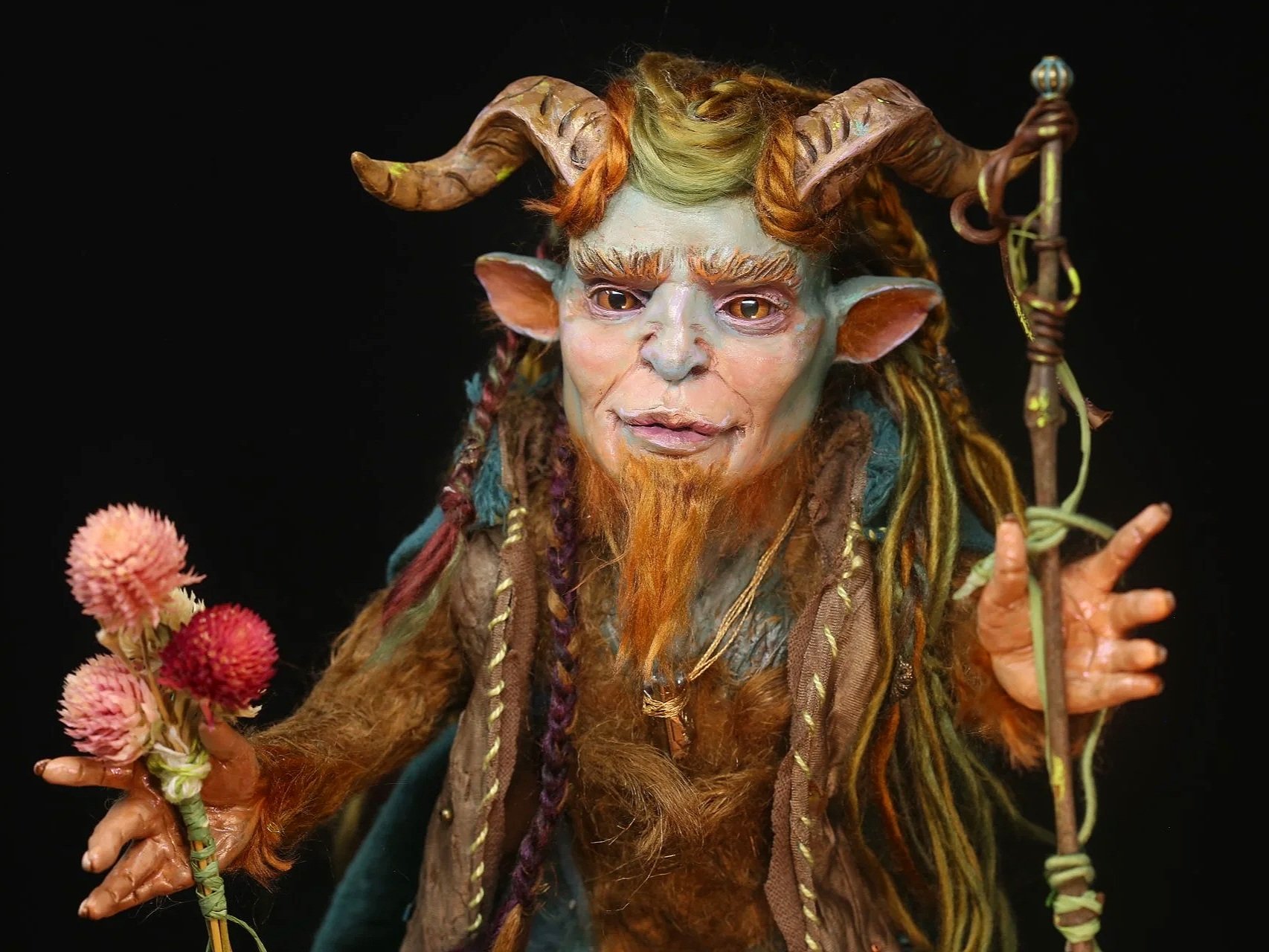 16" poseable doll ~ 'The Protector' 
