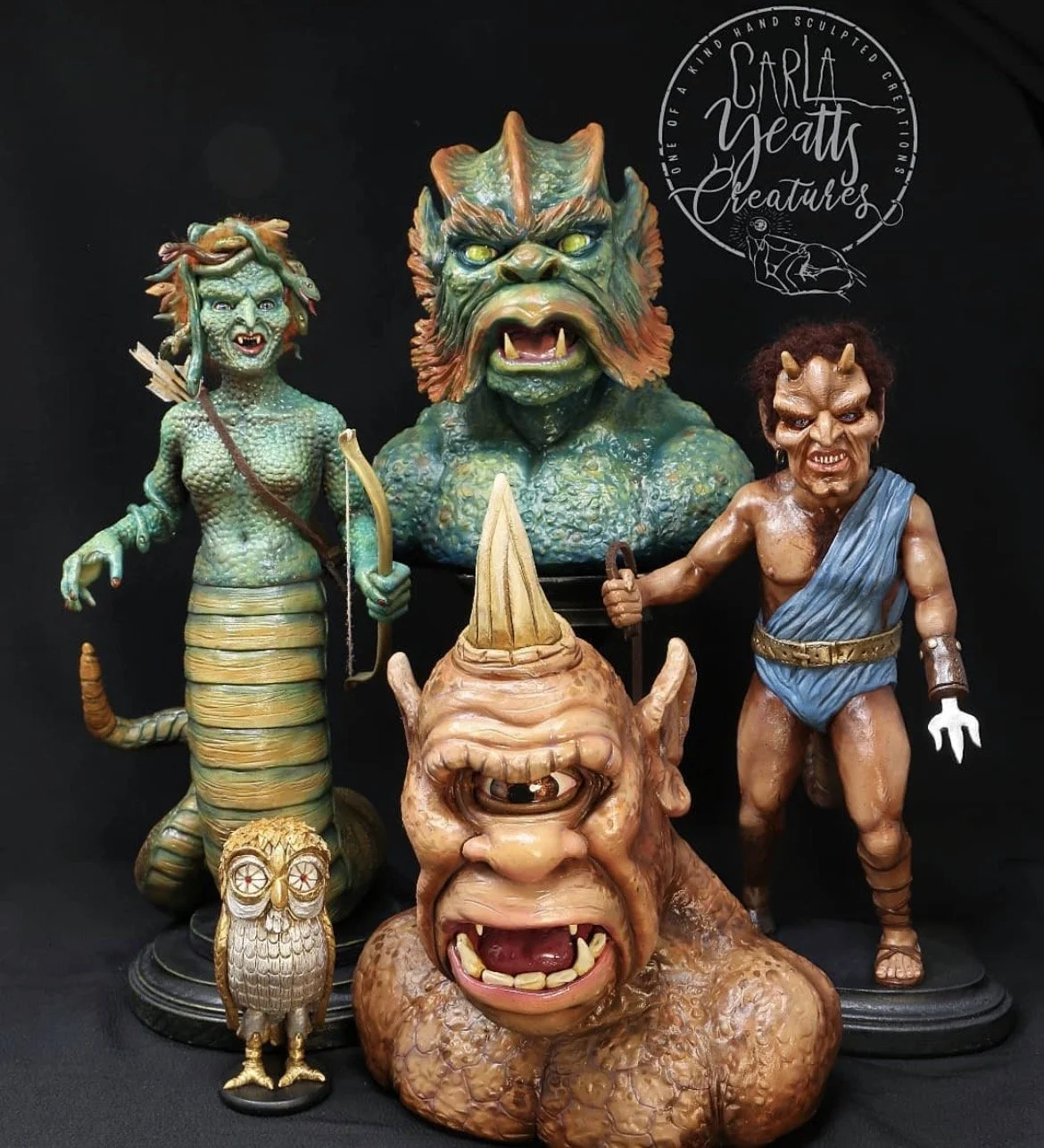 Based on the stop motion film creatures of Ray Harryhausen
