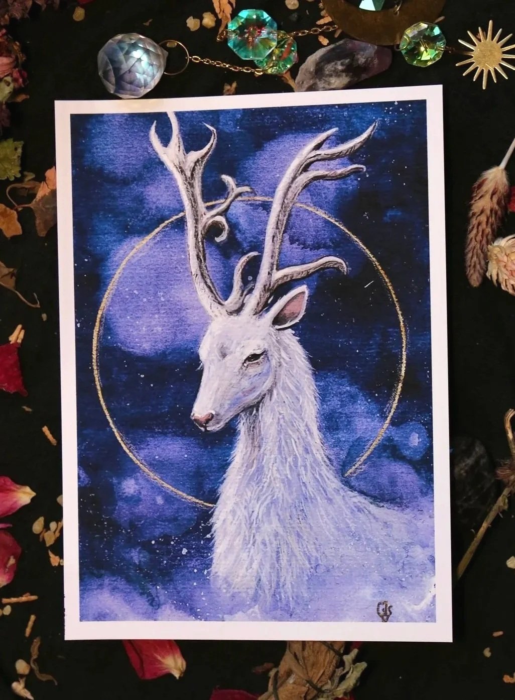 Cosmic Faun ⟡ Art Print