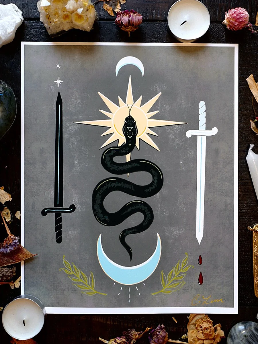As Above, So Below ⟡ Art Print