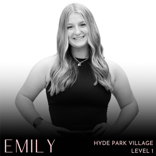 Emily, stylist at Salon Norrell Aveda Hyde Park Village