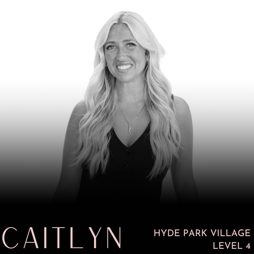 Caitlyn, advanced stylist at Salon Norrell Aveda Hyde Park Village