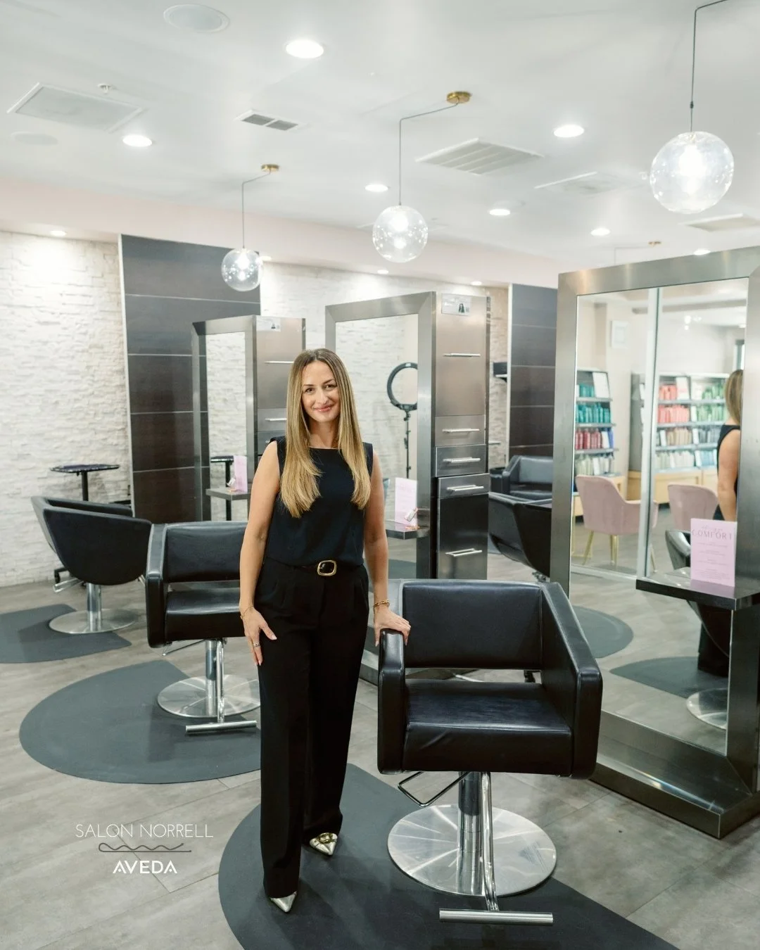 Kira — blonding and balayage specialist at Salon Norrell AVEDA in Hyde Park Tampa