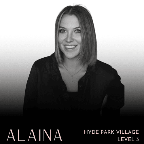 Alaina, advanced stylist at Salon Norrell Aveda Hyde Park Village