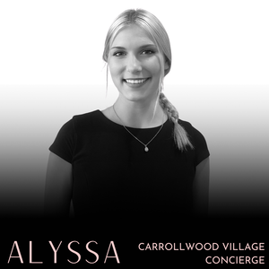 Alyssa, salon concierge at Salon Norrell Aveda