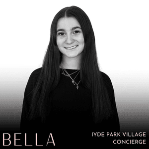 Bella, salon conceirge at Salon Norrell Aveda