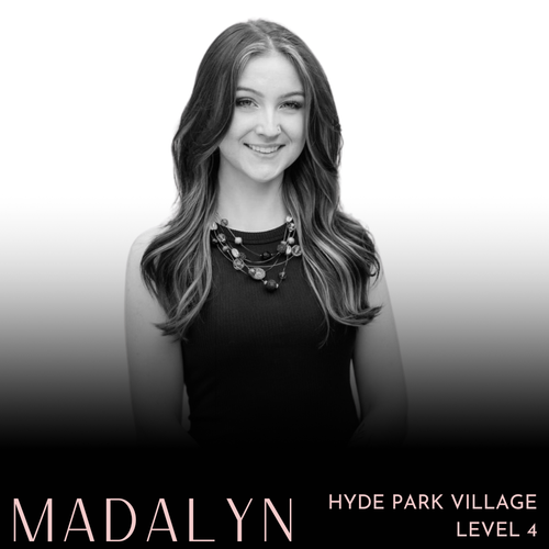Madalyn, advanced stylist at Salon Norrell Aveda Hyde Park Village