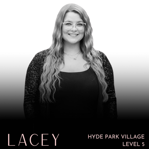 Lacey, advanced stylist at Salon Norrell Aveda Hyde Park Village