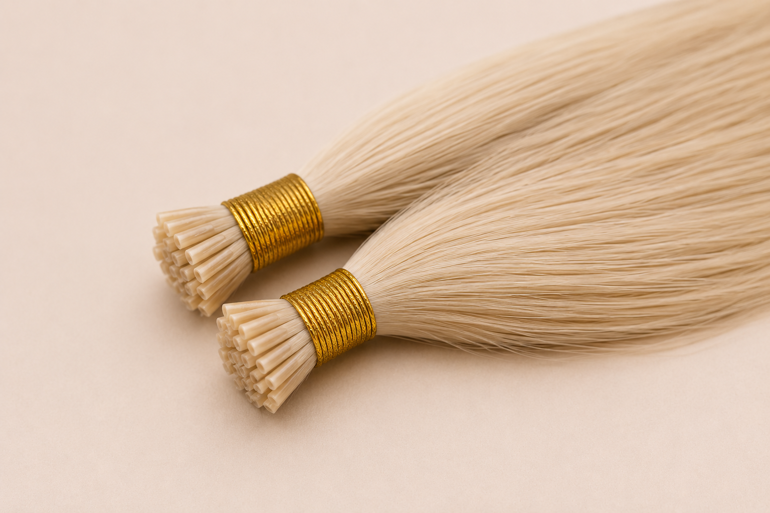 Keratin, k-tip, hair extensions for fine hair and fullness at Salon Norrell Aveda Tampa.