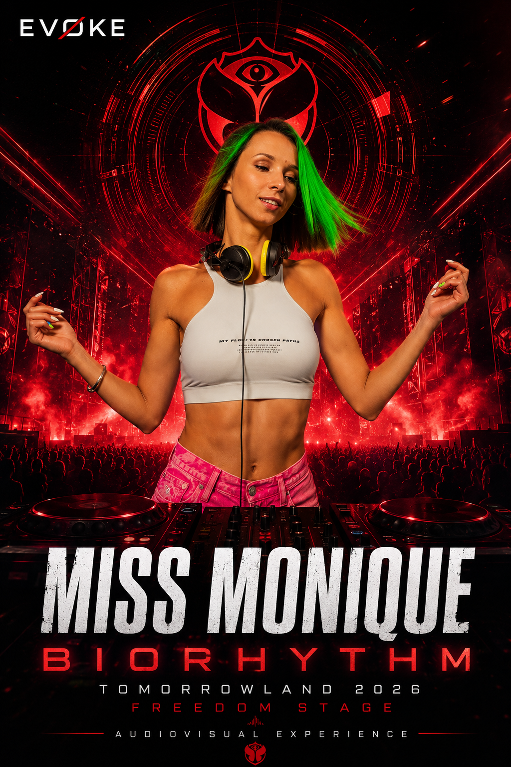 Miss Monique Brings Her Stunning BIORHYTHM Show to Tomorrowland 2026's Freedom Stage