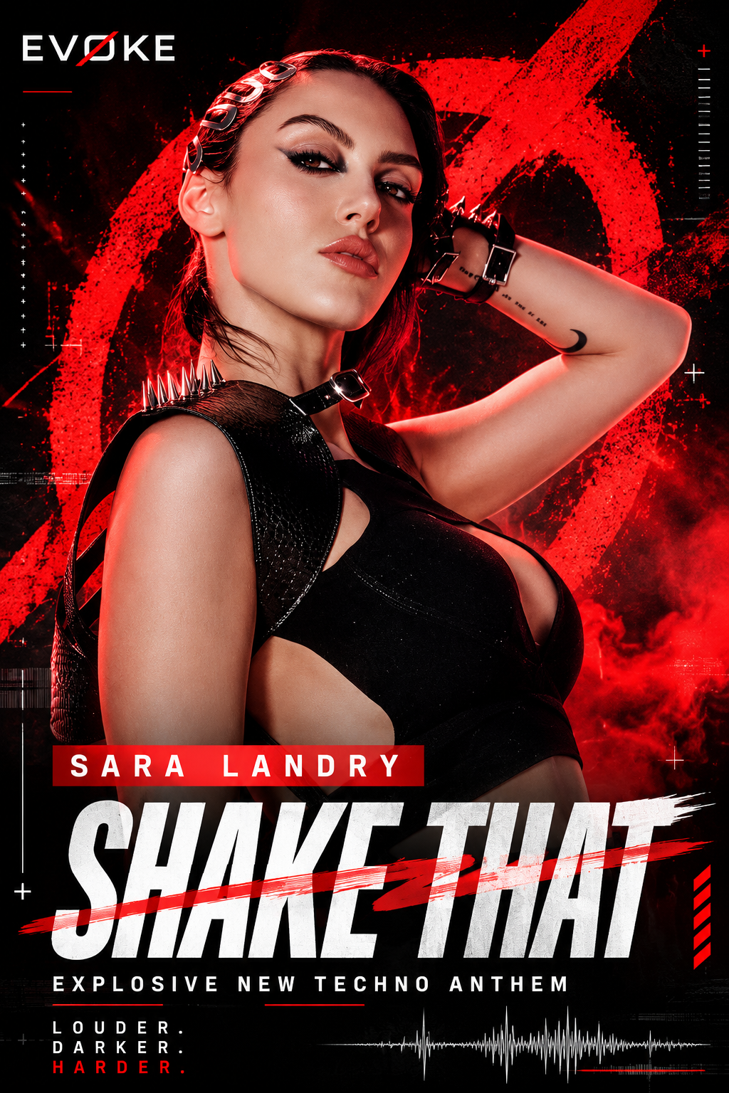 Sara Landry Unleashes Explosive New Techno Anthem "Shake That"